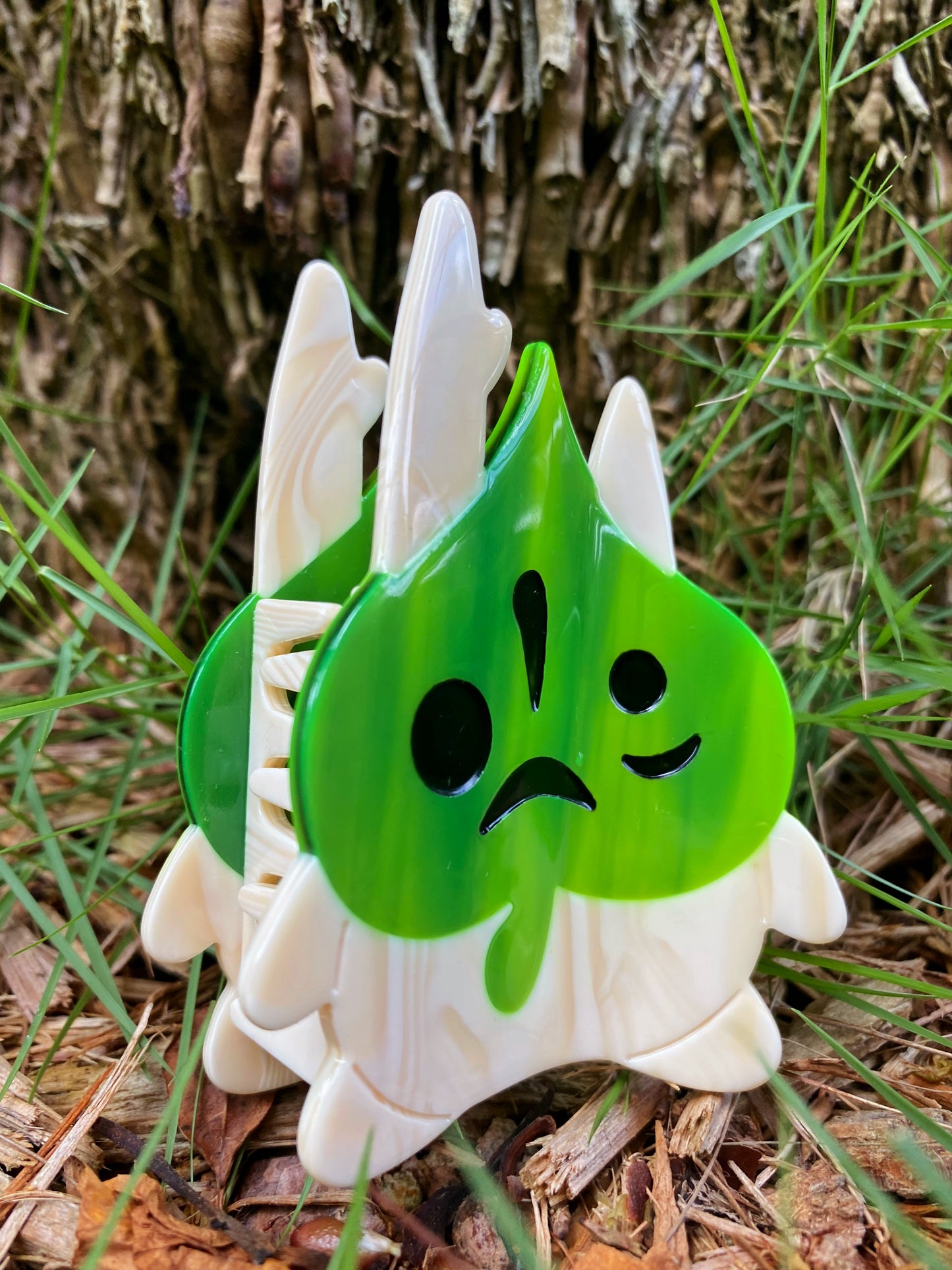 **READY TO SHIP** Forest Sprite Claw Clip (UV REACTIVE)