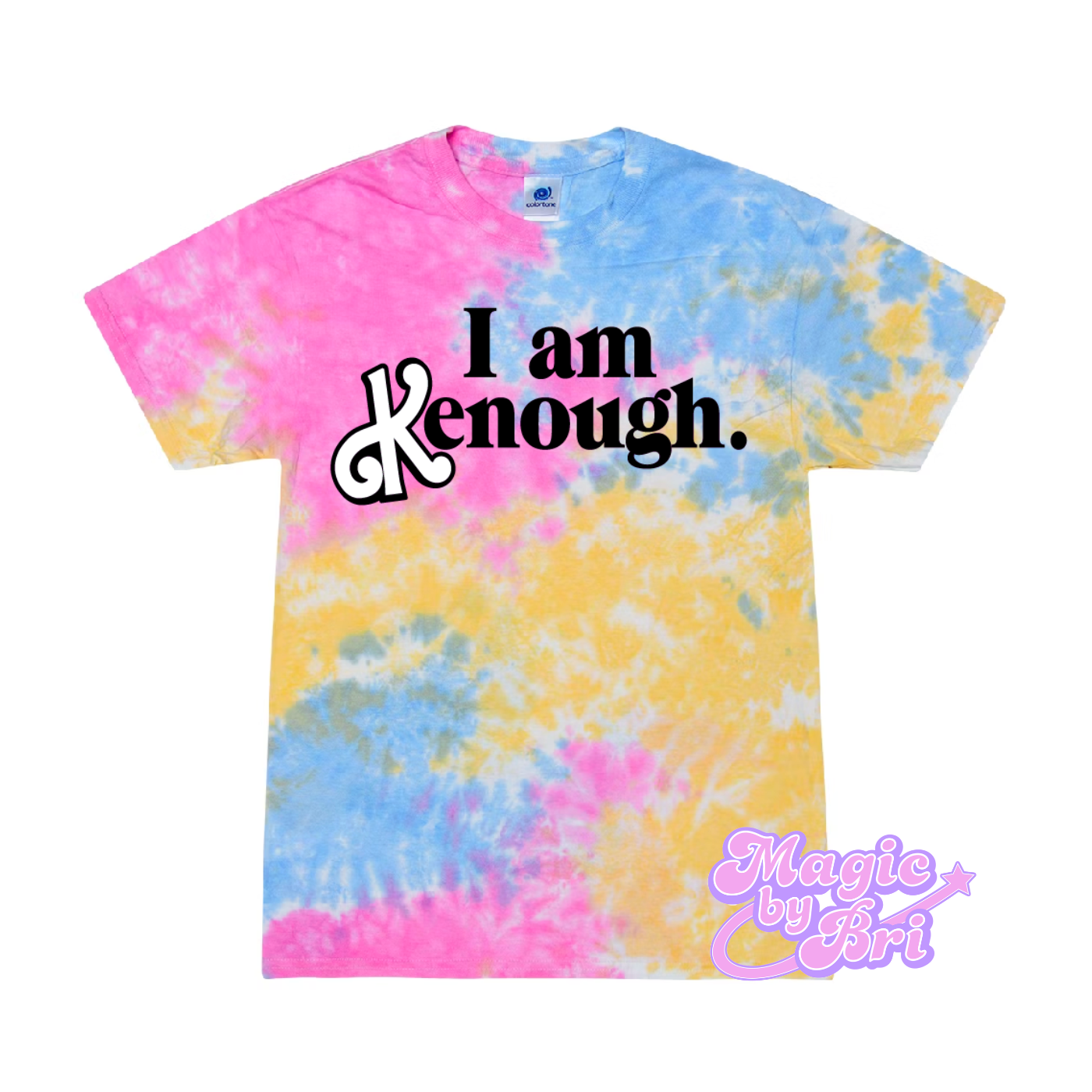 **READY TO SHIP** I am Kenough. Pastel Tie-Dye Unisex T-Shirt