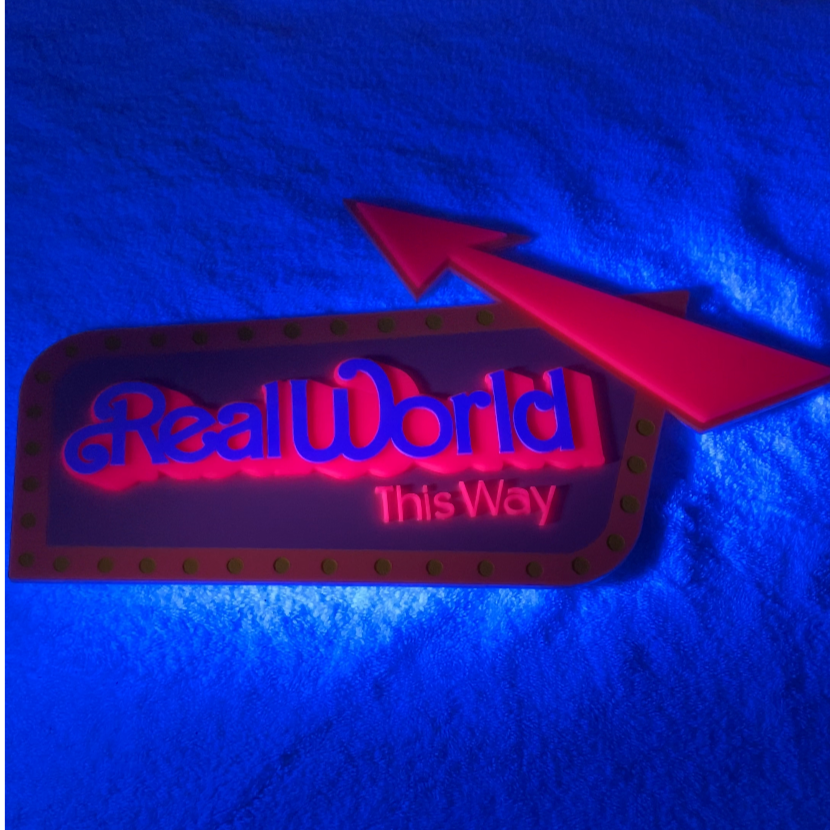 Real World Wall Art (UV REACTIVE!)