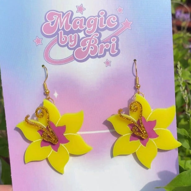 Magical Golden Flower (GLOWS IN THE DARK!)