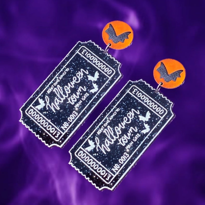 2 Tickets to Halloweentown Please (IRIDESCENT)
