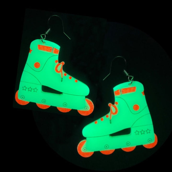 Malibu Doll Rollerblades (UV REACTIVE!)