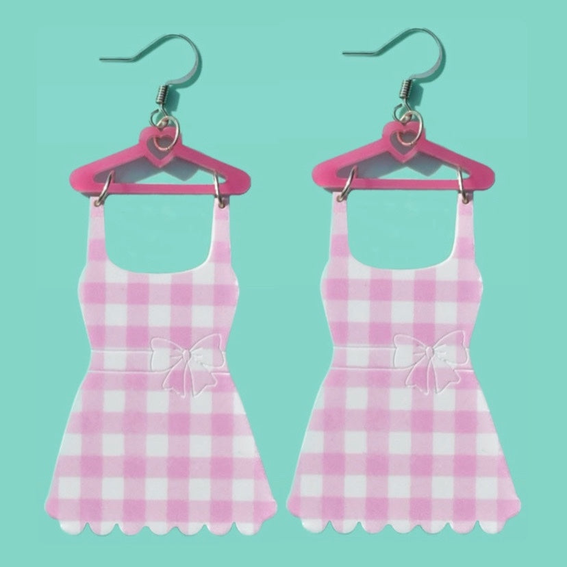 Malibu Doll Gingham Beach Outfit