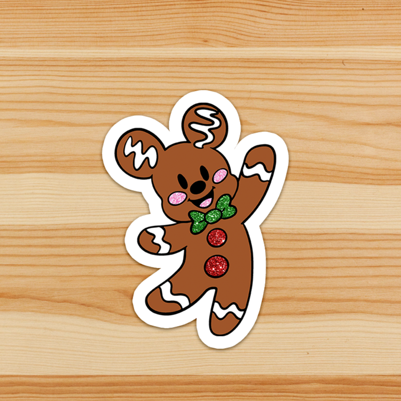 **READY TO SHIP** Gingerbread Character STICKERS