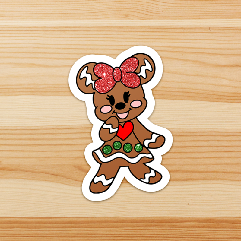 **READY TO SHIP** Gingerbread Character STICKERS