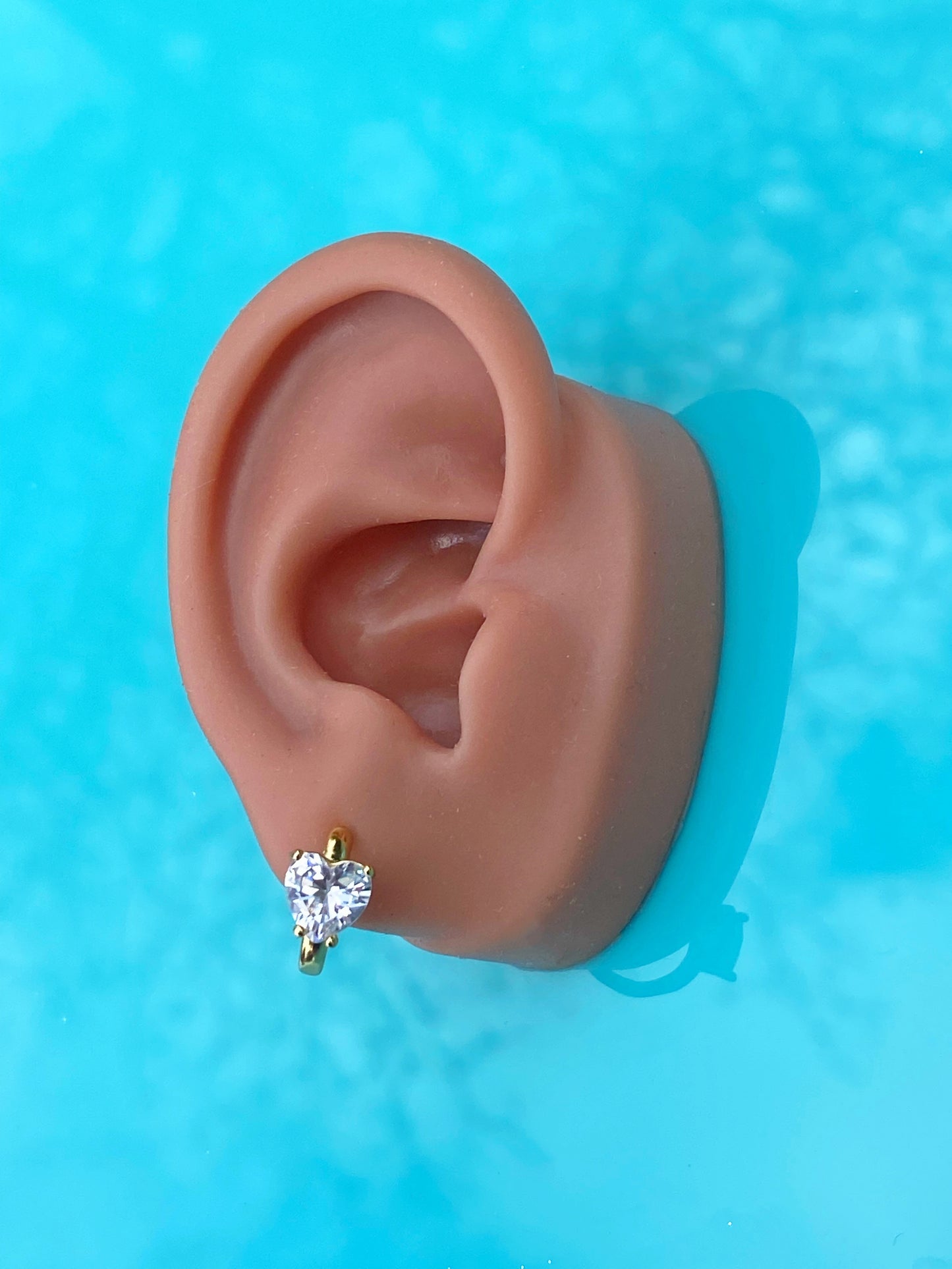 **READY TO SHIP** Crystal Heart Huggies