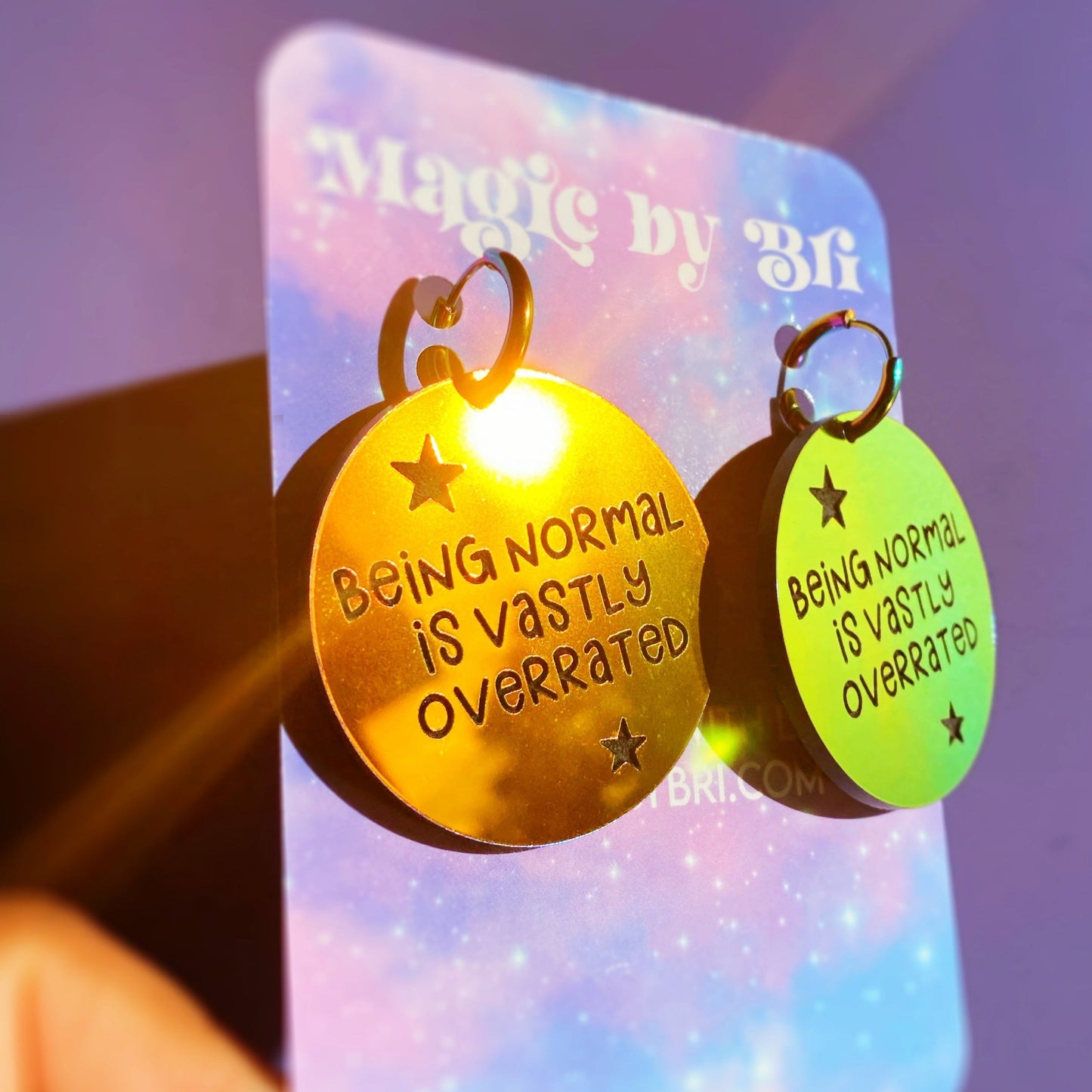 Being Normal is Vastly Overrated (IRIDESCENT)