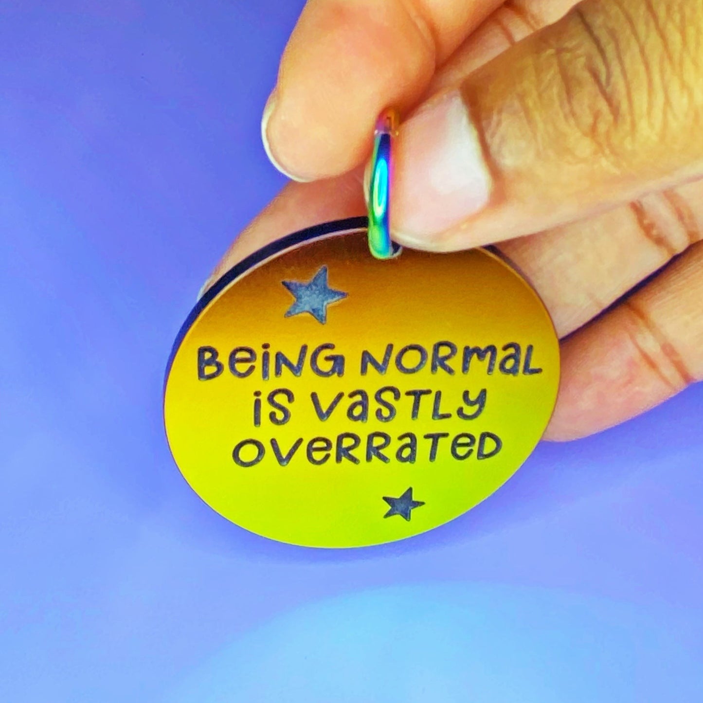 Being Normal is Vastly Overrated (IRIDESCENT)