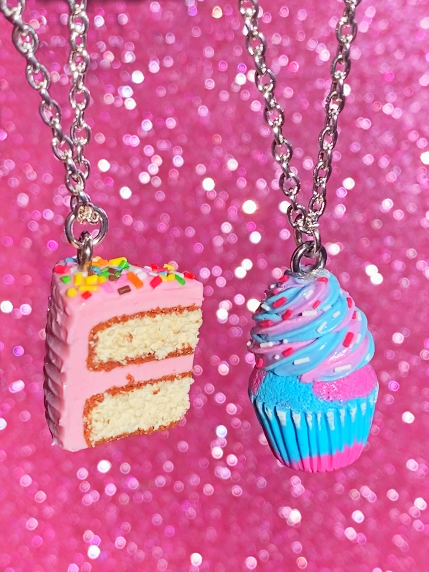 **READY TO SHIP** Cake Slice Necklace