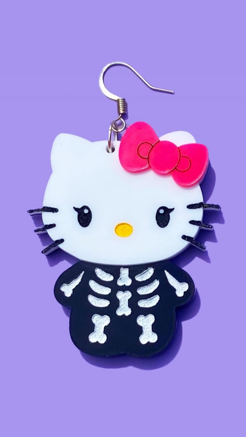 Skeleton Kitty & Friends