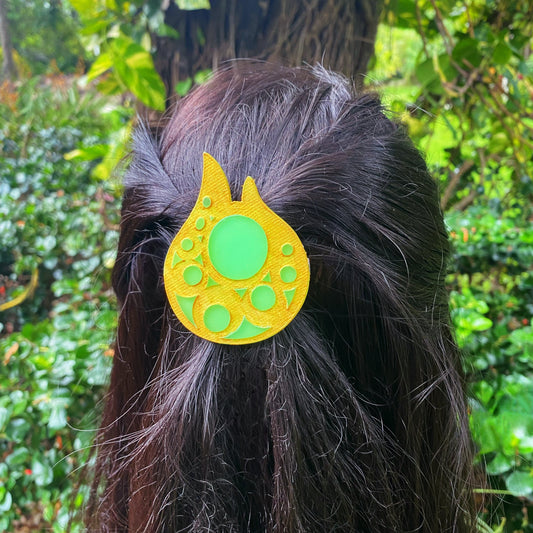 Stamina Vessel Hair Clip (GLOWS IN THE DARK!)