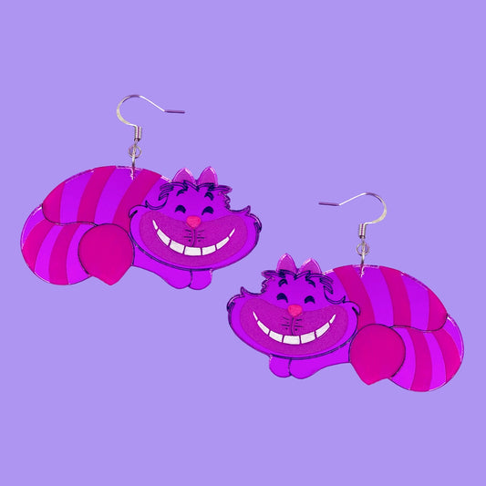 Wonderland Cat Earrings