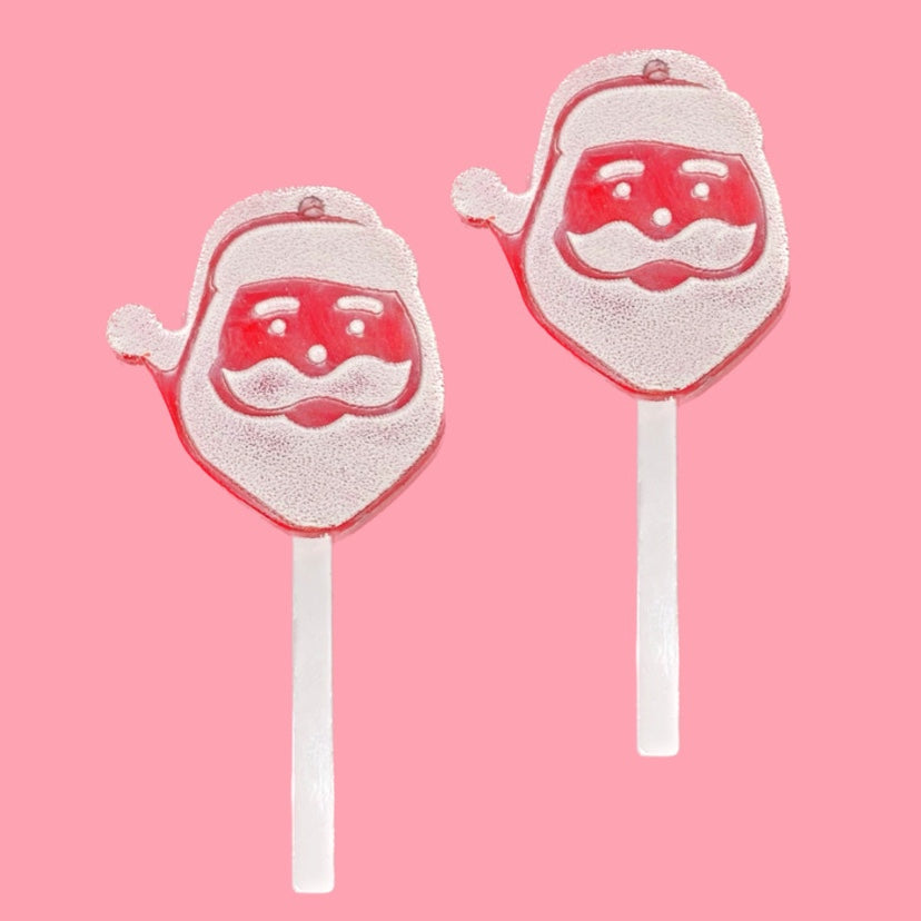 90s Santa Lollipops