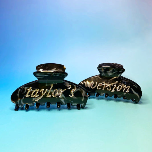 **READY TO SHIP** Black Taylor's Version Claw Clip