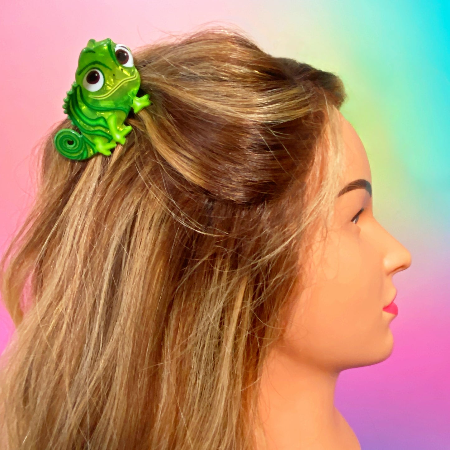 **READY TO SHIP**  Mini Chameleon Claw Clip