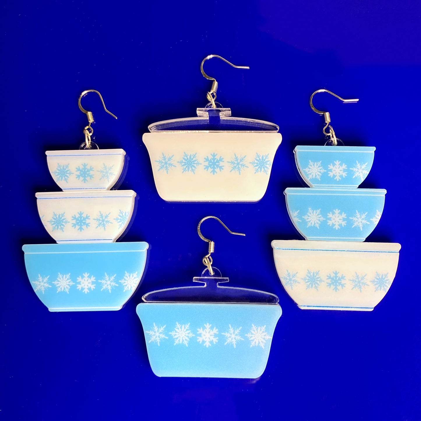 Snowflake Pyrex Collection