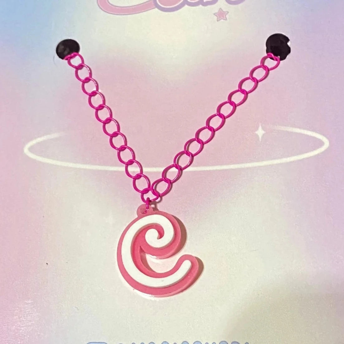 Malibu Doll Initial Necklace