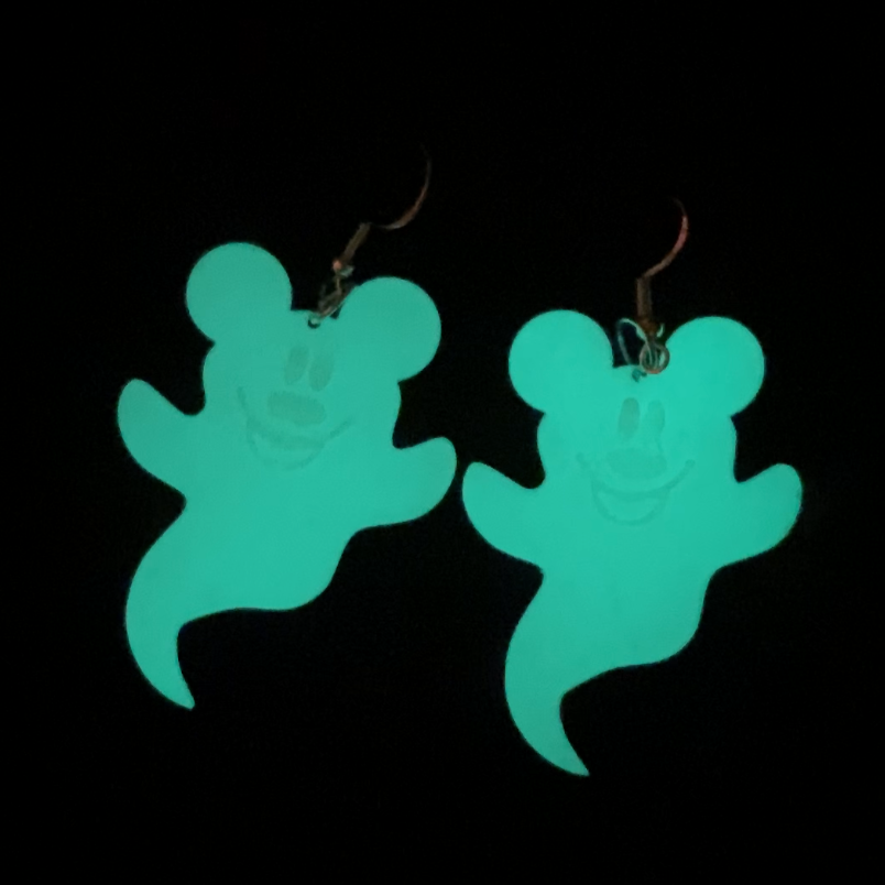 👻 Ghostly Mouse (GLOWS IN THE DARK!)