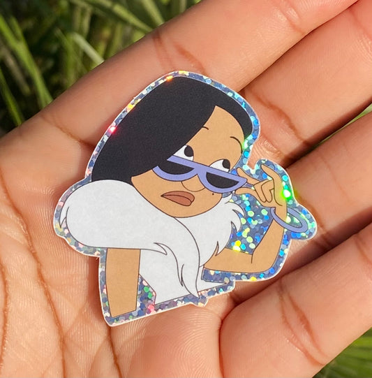 **READY TO SHIP** It's not Penny it’s Penné Sticker (HOLOGRAPHIC GLITTER)